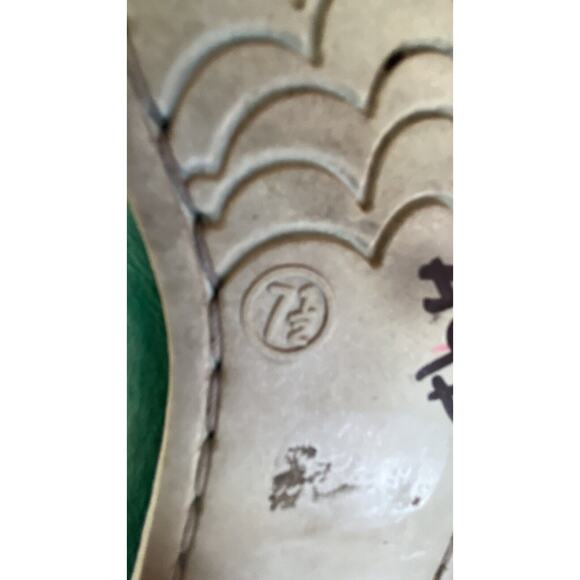 BC FOOTWEAR  LOAFERS EMERALD GREEN SHOES US 7.5 - Picture 10 of 10